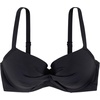 image:imageDORINA Azores Womens Swim 34 Cup Underwire Light Padded Bikini Top Only Cup Size Twist Front Bathing Suit Swimsuit  Black  34DD