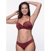 image:imageDORINA Azores Womens Swim 34 Cup Underwire Light Padded Bikini Top Only Cup Size Twist Front Bathing Suit Swimsuit  Red  34DD
