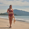 image:imageDORINA Azores Womens Swim 34 Cup Underwire Light Padded Bikini Top Only Cup Size Twist Front Bathing Suit Swimsuit  Red  34DD