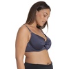 image:imageDORINA Calabasas Womens Swim 34 Cup Underwire Light Padded Bikini Top  Grey  40DD