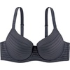 image:imageDORINA Carmen Light Padded Everyday Bra Supportive Underwire Balcony Balconette 34 Cup Demi TShirt Bra for Curves Women32D44D D17143 Blue Charcoal 40D