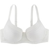 image:imageDORINA Carmen Light Padded Everyday Bra Supportive Underwire Balcony Balconette 34 Cup Demi TShirt Bra for Curves Women32D44D D17143 Ivory 38D