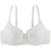 image:imageDORINA Carmen Light Padded Everyday Bra Supportive Underwire Balcony Balconette 34 Cup Demi TShirt Bra for Curves Women32D44D D17143 Ivory 40C