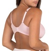 image:imageDORINA Celine Lace Demi Bra Full Cup Unlined Non Padded Underwire Everyday Bras for Women Plus Size D17456A  Pink  36F