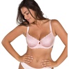 image:imageDORINA Celine Lace Demi Bra Full Cup Unlined Non Padded Underwire Everyday Bras for Women Plus Size D17456A  Pink  36F