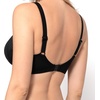 image:imageDORINA Curves Fiji Womens Full Cup NonPadded Underwire Bikini Top D17026A  Plus Sizes C to F Cups  Black  34DD