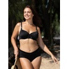 image:imageDORINA Curves Fiji Womens Full Cup NonPadded Underwire Bikini Top D17026A  Plus Sizes C to F Cups  Black  34DD