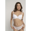 image:imageDORINA FullCup Lace Demi Bra Light Padded Underwire Comfort Bras for Women Lianne D17163A  White  38B