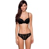 image:imageDORINA Lianne Womens Floral Sexy Lace String HipsterThong Underwear Panty D17160A  Black  Large