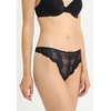 image:imageDORINA Lianne Womens Floral Sexy Lace String HipsterThong Underwear Panty D17160A  BlackWhite  2 Pack  Small
