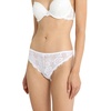 image:imageDORINA Lianne Womens Floral Sexy Lace String HipsterThong Underwear Panty D17160A  WhiteWhite  2 Pack  Large