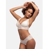 image:imageDORINA Straps Bra  Adjustable Straps  PurpleIvory