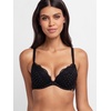 image:imageDorina Womens OriginsShimmer Dot Plunge Bikini TopMulticoloured Black Graphic