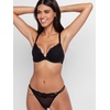 image:imageDorina Womens OriginsShimmer Dot Plunge Bikini TopMulticoloured Black Graphic