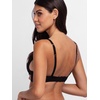 image:imageDorina Womens OriginsShimmer Dot Plunge Bikini TopMulticoloured Black Graphic