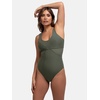 image:imageShaping OnePiece Swimsuit by Saint TropezGreen