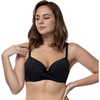 image:imageDORINA Azores Womens Swim 34 Cup Underwire Light Padded Bikini Top Only Cup Size Twist Front Bathing Suit Swimsuit  Black  34DD