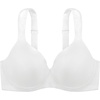 image:imageDORINA Basic Thick Strap Bra Padded Straps Smooth Underwired Full Coverage Demi TShirt Bras for Women Rachel D1082A  White  42D