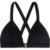 image:imageDORINA Casablanca Womens Wireless Triangle Light Padded Swimsuit Fahsion Bikini Top D01094M  Black  S