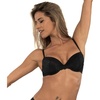 image:imageDORINA Claire Womens 34 Cup Light Padded Underwire TShirt Demi Bra D17219A  Black  34D