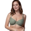 image:imageDORINA Curacao Womens Swim 34 Cup Underwire Light Padded Bikini Top  Green  34DD