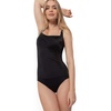 image:imageDORINA Curves Fiji Tummy Control Wireless Swimwear One Piece Swimsuit Bathing Suit Women Slimming Vintage Retro Ruched Plus Size D17124D  Black  S