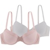 image:imageDORINA Underwire Bra  Adjustable Straps  PinkIvory