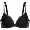 image:imageDorina Womens OriginsShimmer Dot Plunge Bikini TopMulticoloured Black Graphic