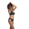 image:imageDORINA Angie Sexy Sheer Lace Balconette Bra See Through NonPadded Unlined Demi Plus Size Womens Comfort Everyday Underwire Bra  Black  38C