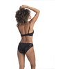 image:imageDORINA Angie Sexy Sheer Lace Balconette Bra See Through NonPadded Unlined Demi Plus Size Womens Comfort Everyday Underwire Bra  Black  38C