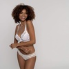 image:imageDORINA Angie Sexy Sheer Lace Balconette Bra See Through NonPadded Unlined Demi Plus Size Womens Comfort Everyday Underwire Bra  White 34B