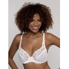 image:imageDORINA Angie2PP Sexy Sheer Lace Balconette Bra NonPadded See Through Unlined Womens Daily Underwire Bra  Pack of 2  BlackWhite  38C