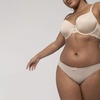 image:imageDORINA Curve Adele Womens Full Coverage Cup Light Padded Underwire T Shirt Demi Bra for Women Everyday Plus Sizes C to G Cups  Nude  40C