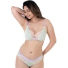 image:imageDORINA ILARIA Womens Underwear Breathable Sexy Lace Hipster Panty  Green  M