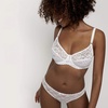 image:imageDORINA Jacqueline Womens 34 Cup NonPadded Underwire Lace Bra D1623A  White  38C