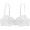 image:imageDORINA Lianne Lace Womens 34 Cup Sexy Non No Pad Unlined Curve Underwire BraWhiteD17162ASize34D
