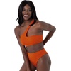 image:imageDORINA Muani Womens Wireless Light Removable Padded Two Piece Monokini Off Shoulder Swim Set Pool Beach Swimsuit  Pink  XXL