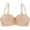 image:imageDORINA Womens Addison Plus Size No Padding Unlined 12 Cup Comfort Everyday Cross Back Convertible Halter Strapless Backless Underwire Bra for Women  Beige  32DD