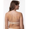 image:imageDORINA Womens Addison Plus Size No Padding Unlined 12 Cup Comfort Everyday Cross Back Convertible Halter Strapless Backless Underwire Bra for Women  Beige  32DD