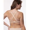 image:imageDORINA Womens Addison Plus Size No Padding Unlined 12 Cup Comfort Everyday Cross Back Convertible Halter Strapless Backless Underwire Bra for Women  Beige  32DD
