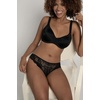image:imageDORINA Womens Lindsay NonPadded Underwire Comfy Daily Curves Bra  Black  40D