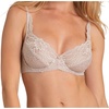 image:imageDORINA Angie Sexy Sheer Lace Balconette Bra See Through NonPadded Unlined Demi Plus Size Womens Comfort Everyday Underwire Bra  Beige 38C