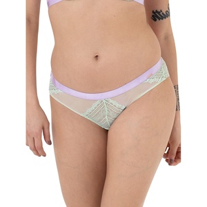 image:imageDORINA ILARIA Womens Underwear Breathable Sexy Lace Hipster Panty  Green  M