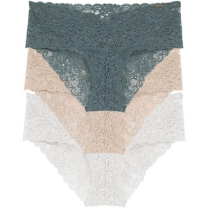 image:imageDORINA Lana3PP Womens Sexy Panty Brief 3 Packs IvoryGreenBeigeD000291LA021Large