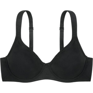 image:imageDORINA Womens Lindsay NonPadded Underwire Comfy Daily Curves Bra  Black  40D
