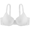 image:imageDORINA Curve Adele Womens Full Coverage Cup Light Padded Underwire T Shirt Demi Bra for Women Everyday Plus Sizes C to G Cups  White  38G