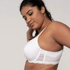 image:imageDORINA Curve Adele Womens Full Coverage Cup Light Padded Underwire T Shirt Demi Bra for Women Everyday Plus Sizes C to G Cups  White  38G