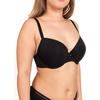 image:imageDORINA LILA2PP Light Padded TShirt Everyday Bra Demi Women Curve Daily Bra 2 Pack D000174CO009 BlackWhite  36C