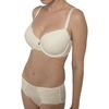 image:imageDORINA Lace Light Padded Underwire Lift Demi Bra Comfort Supportive Bras Plus Size for Curves Women  Celine D17455A Ivory 42C